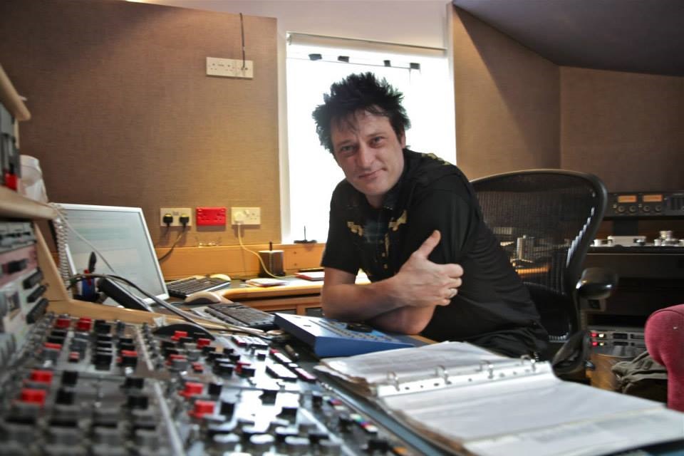 Mat Sargent in studio